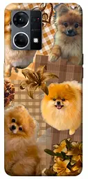 TPU чохол Demsky Spitz aethtetic для Oppo Reno 7 4G