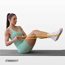 Гумова петля EasyFit 1-6 кг жовта - мініатюра 8