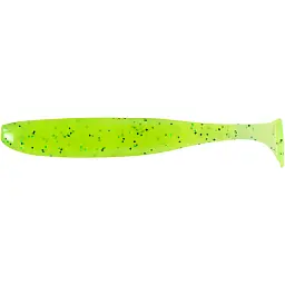 Силікон X-Fish Minnox 4" Chartreuse Green & Black Flake (4шт/уп)