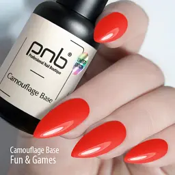 База камуфлююча каучукова PNB UV/LED Camouflage Base Fun & Games 8 мл - мініатюра 4
