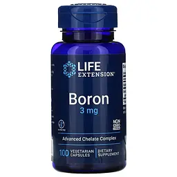 Вітаміни та мінерали Life Extension Boron, 100 вегакапсул