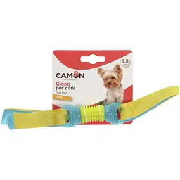Іграшка для собак Camon Кісточка, TPR, з мотузкою, 27 см, в асортименті - мініатюра 2