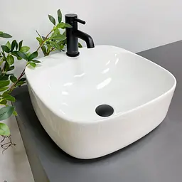 Умивальник VBI Narni white накладний VBI-014901, Білий - мініатюра 4