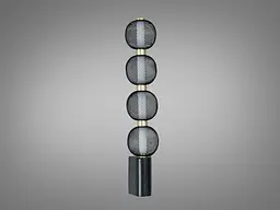 Настінне LED бра Romin чорний 7 Вт сітчасті абажури - мініатюра 3