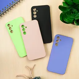 Чохол Make Samsung A34 Silicone Graphite - мініатюра 2