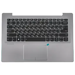 Клавіатура для ноутбука LENOVO (Yoga 520S-14IKB Клавіатура+Тачпад+передня панель) rus, silver - мініатюра 2