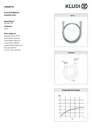 Шланг для душу 160 см Kludi Supara Flex 6107205-00 - мініатюра 3