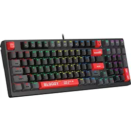 Клавіатура Bloody A4Tech S98 USB RGB Black Red) (S98 Red)) - мініатюра 5