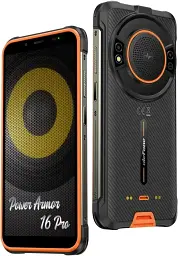 Захищений смартфон Ulefone Power Armor 16 Pro 4/64GB АКБ 9 600мАч Orange - мініатюра 2