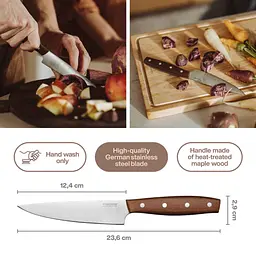 Ніж кухарський Fiskars Folken малий 12 см (1075693) - мініатюра 3