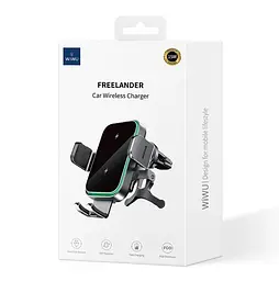 Холдер Wiwu CH-313 Car Mount Чорний - мініатюра 2
