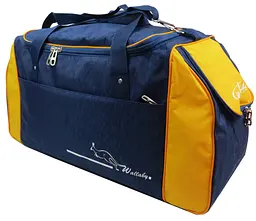 Дорожня сумка Wallaby 447-8 59L Синій з жовтим