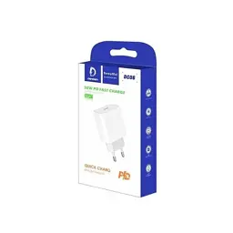 Зарядний пристрій Denmen USB-C PD20W 3.6A white (DM-DC06-WH) - мініатюра 2