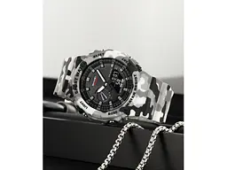 Чоловічий наручний годинник 2351CMGY Camo Grey Skmei acs0029981 - мініатюра 4