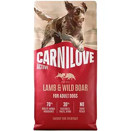 Сухий корм для собак Carnilove Active Lamb & Wild Boar ягня і дикий кабан 12 кг