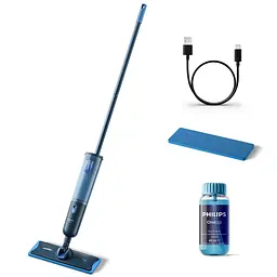 Електрична швабра Philips безпровідна OneUp Series 5000 синій (XV5113/01)