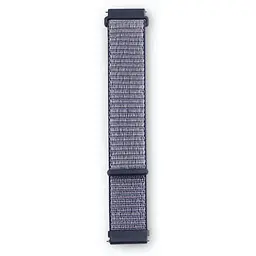 Ремінець DK CDK для Xiaomi Mijia Quartz Watch 20mm Nylon Sport Loop (012415) (midnight blue) - мініатюра 2