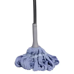 Швабра-моп мотузкова для миття підлоги 134 см, блакитний Household Cleaning Products HP-35015-13BL - мініатюра 2