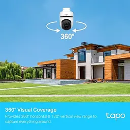Зовнішня панорамна Wi-Fi камера, Tapo C500 - мініатюра 4