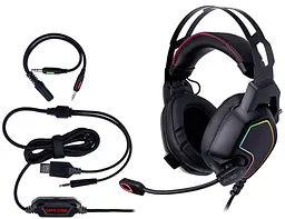 Комп'ютерна аудіо гарнітура Tracer GAMEZONE Raptor V2 RGB (TRASLU46464)