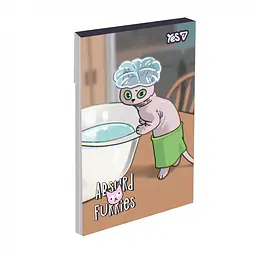 Блокнот Yes No Rulet Cuties А7 48 аркушів клітинка 1 шт. в асортименті (152575) - мініатюра 6