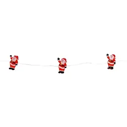 Гірлянда Chomik Санта струна , 2,2 м, 20 LED теплий білий, 2АА (5900779854178)