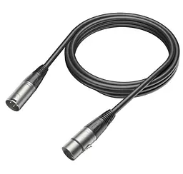 Микрофонный кабель XLR Male — XLR Female Fifine L-9 3м - мініатюра 1