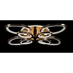 Стельова LED люстра з димерним пультом і підсвічуванням Splendid-Ray 30-3980-45
