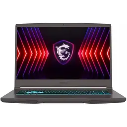 MSI Ноутбук Thin 15 B13UC 15.6 FHD, Intel i7-13620H, 16GB, F1TB, NVD3050-4, DOS, чорний