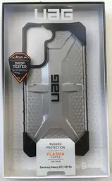 Чохол оригінальний протиударний UAG Plasma Original (212813114343) для Samsung Galaxy S21 (6.2") Ice - мініатюра 2