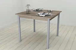 Стіл кухонний Ferrum-decor Агата 75x90x90 Сірий ДСП Сонома Трюфель 16мм (FRD-106262) - мініатюра 5