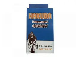 Велокамера HAKUBA d-14x1.75/2.125 AV