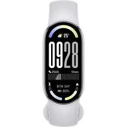 Фітнес браслет Xiaomi Smart Band 10 BHR07PSGL Срібний (1146725) - мініатюра 2