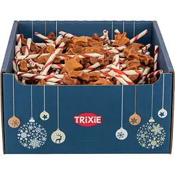 Ласощі для собак Trixie, різдвяні льодяники з куркою, 12 см, 14 г, 5 шт./уп. - мініатюра 6