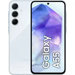 Смартфон Samsung Galaxy A55 5G 8/256Gb Awesome Iceblue (SM-A556B/DS) UA UCRF