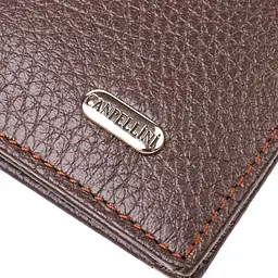 Чоловічий шкіряний гаманець Canpellini 9,2х18,8х1 см acs0025606 - мініатюра 4