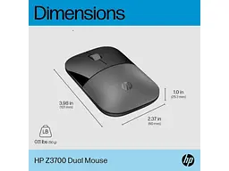 Миша HP Z3700 Dual Silver (758A9AA) - мініатюра 10