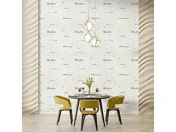 Панель стінова 3D STICKER WALL 700 * 700 * 4мм Напис із золотом SW-00001979 - мініатюра 6