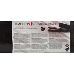 Випрямляч Remington Silk Straightener S9600 чорно-червоний - мініатюра 7