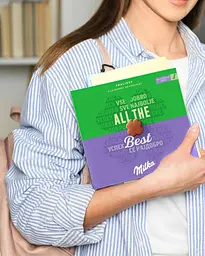 Шоколадні цукерки Milka All the Best Milk Chocolate 110г - мініатюра 6