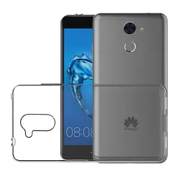 Чохол до мобільного телефона для Huawei Y7 Clear tpu (Transperent) Laudtec (LC-HY7T) - мініатюра 2