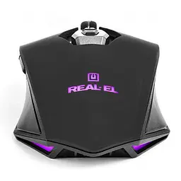 Комп'ютерна мишка Real-El RM-525 USB Black (EL123200029) - мініатюра 4