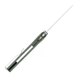 Ніж складаний туристичний SRM Medal 255L-MG3 (8.2 см) 140Cr / Micarta зелений - мініатюра 6