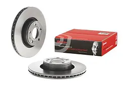 Диск гальмівний передній вентильований Audi A6 C6 04-11р Brembo (09.9540.11)