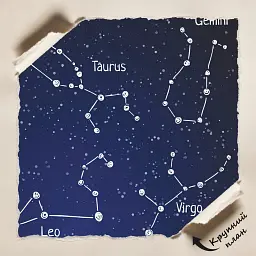 Інтер'єрна картина Знаки зодіаку та сузір'я, астрологія, 60×43 см (id6116) - мініатюра 5