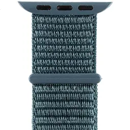 Ремінець Nylon для Apple Watch 38/40/41/42mm(ser.10) Зелений / Pine green - мініатюра 4