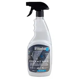 Поліроль-молочко для панелі приладів VITOL 750мл BlackIce