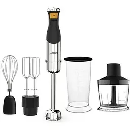 Блендер Ardesto HBG-800DWHCHC, Black, 800W, занурювальний