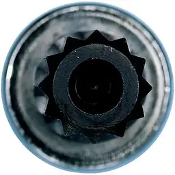 Головка торцева Wurth 1/2" з бітою XZN M16х60 з отвором (0715138160) - мініатюра 3