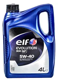 Моторна олива Elf Evolution 900 NF 5W-40 4 л (194873) (216650)